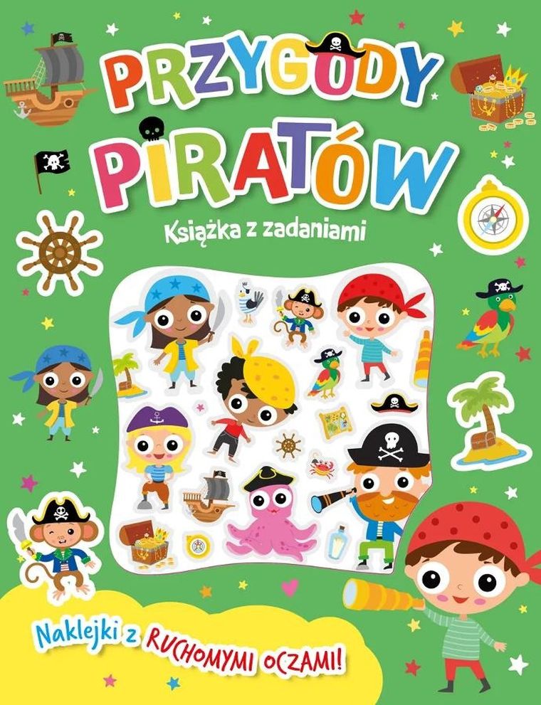 Przygody piratów. Książka z zadaniami