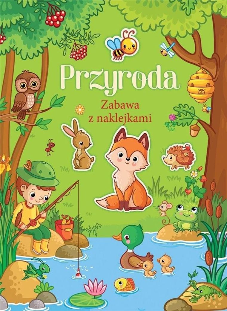 Przyroda. Zabawa z naklejkami
