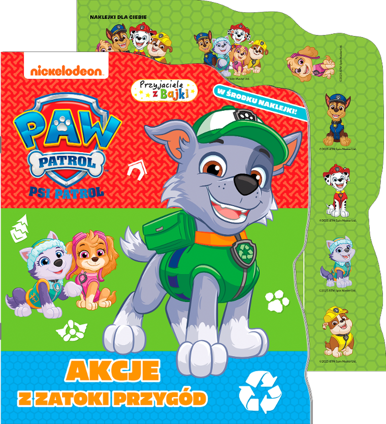 Psi Patrol. Akcje z zatoki przygód. Przyjaciele z bajki