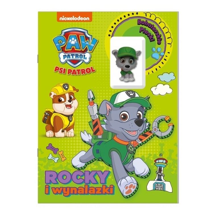 Psi Patrol. Bohaterskie pieski. Część 4. Rocky i wynalazki