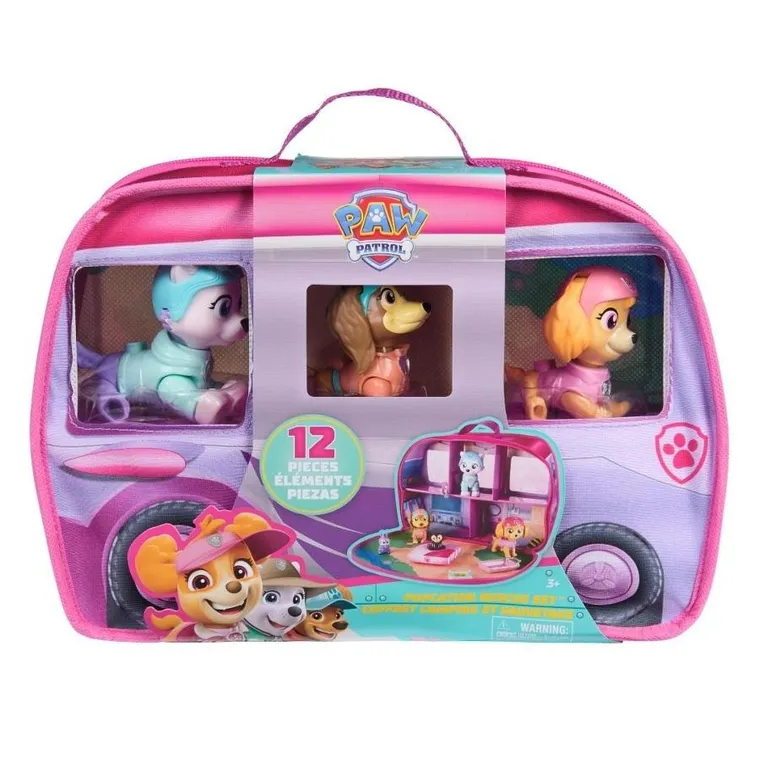 Psi Patrol, Camping ze Skye, zestaw z figurkami