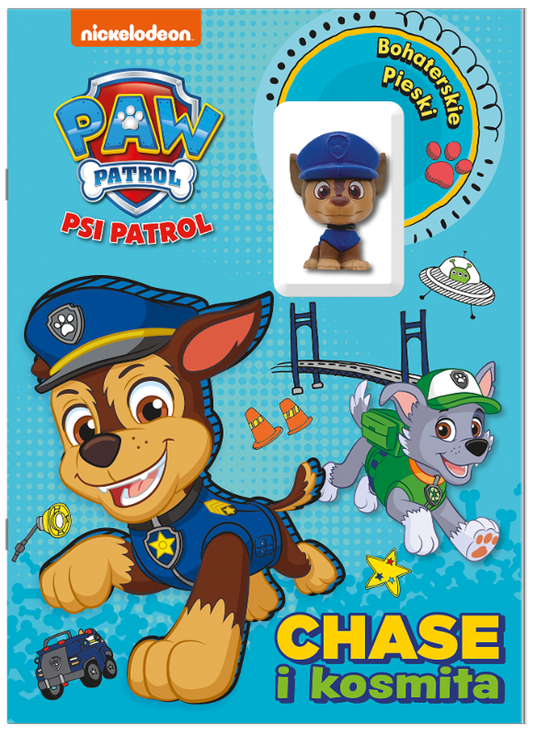 Psi Patrol. Chase i kosmita. Bohaterskie pieski