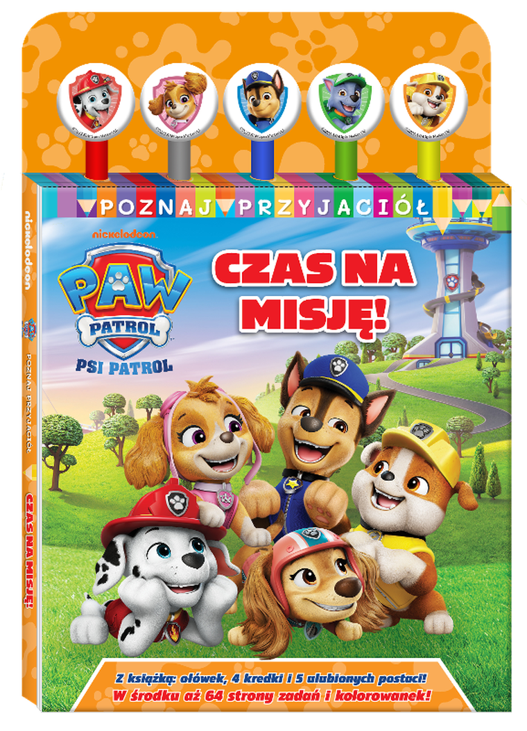 Psi Patrol. Czas na misję! Poznaj przyjaciół