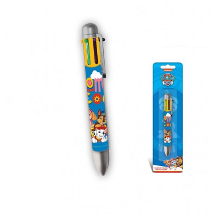 Psi Patrol, długopis, 6 kolorowy