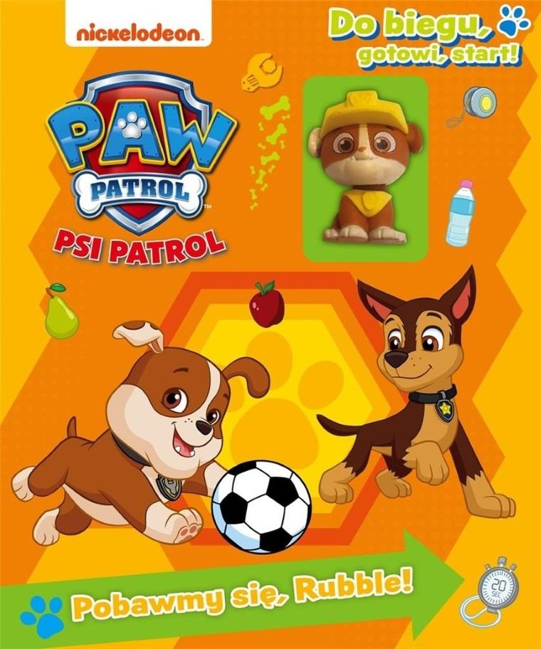 Psi Patrol. Do biegu, gotowi, start! Pobawmy się, Rubble