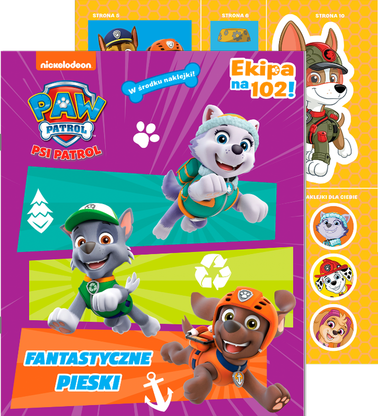 Psi Patrol. Ekipa na 102. Fantastyczne pieski