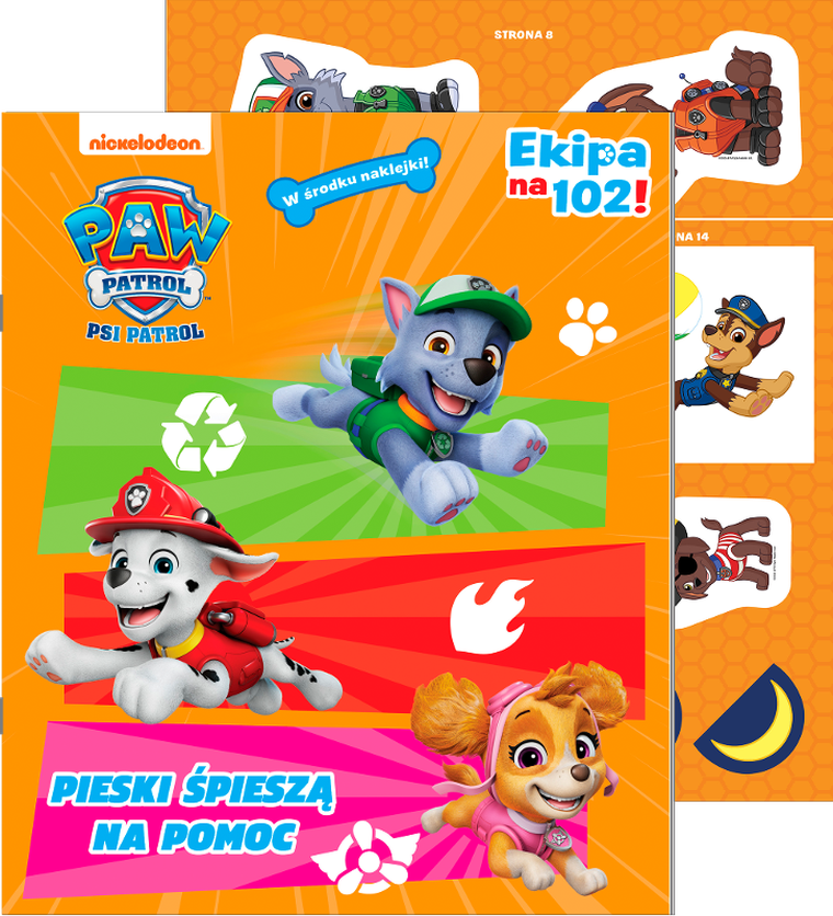Psi Patrol. Ekipa na 102. Pieski śpieszą na pomoc