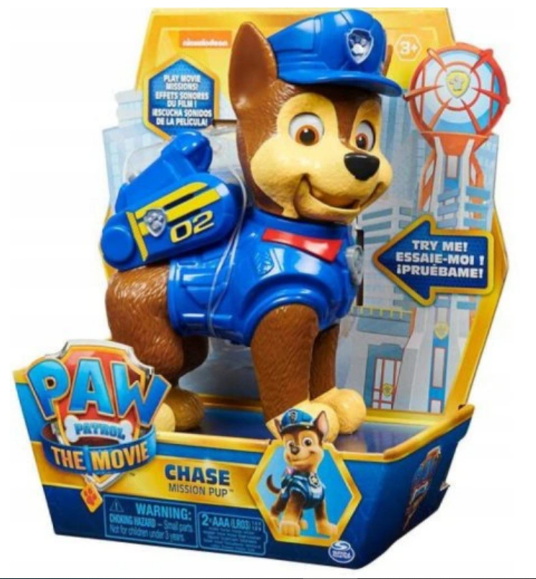 Psi Patrol Film, interaktywny szczeniak, Chase