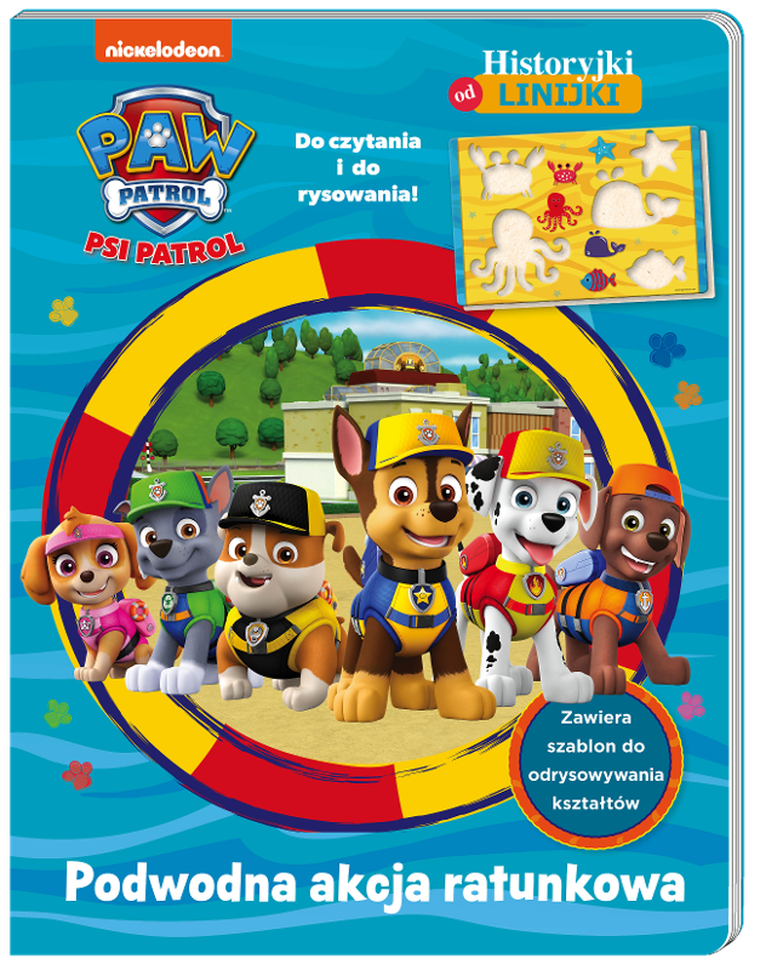 Psi Patrol. Historyjki od linijki. Podwodna akcja ratunkowa