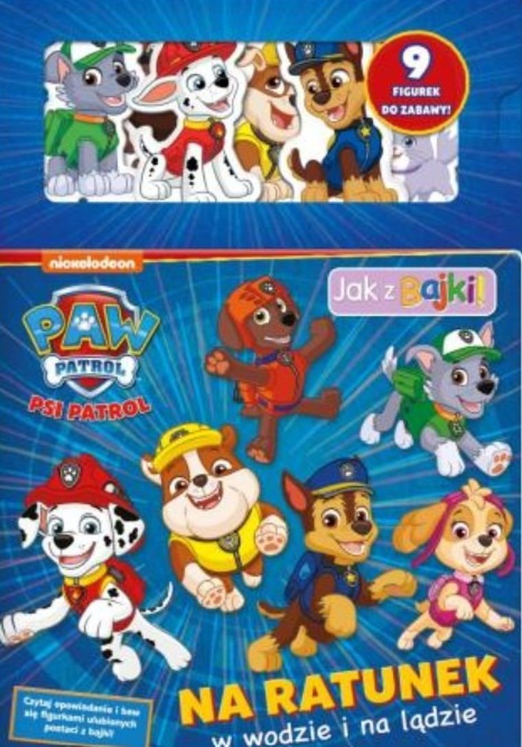Psi Patrol. Jak z bajki. Na ratunek w wodzie i na lądzie