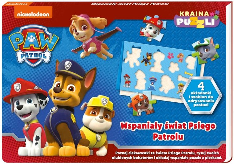 Psi Patrol. Kraina puzzli. Wspaniały świat Psiego Patrolu