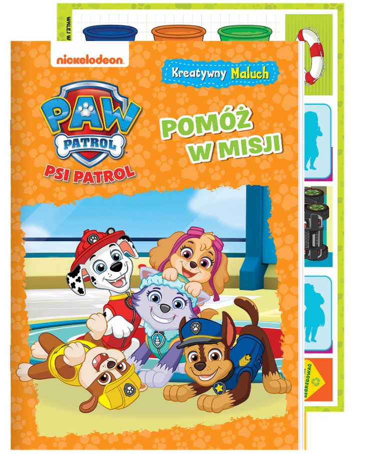 Psi Patrol. Kreatywny Maluch. Pomóż w misji
