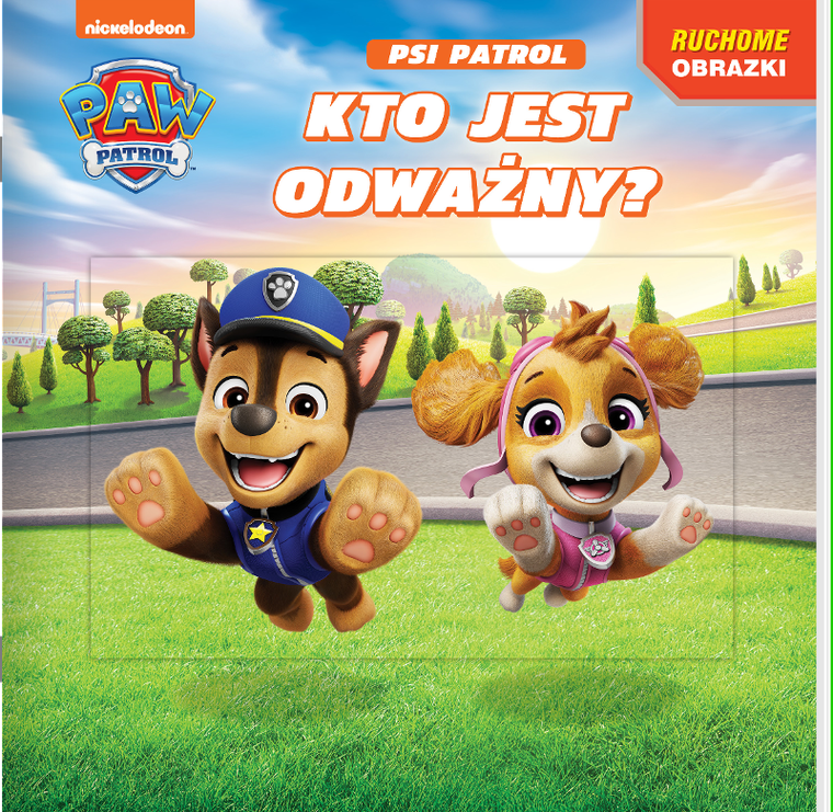Psi Patrol. Kto jest odważny? Ruchome obrazki