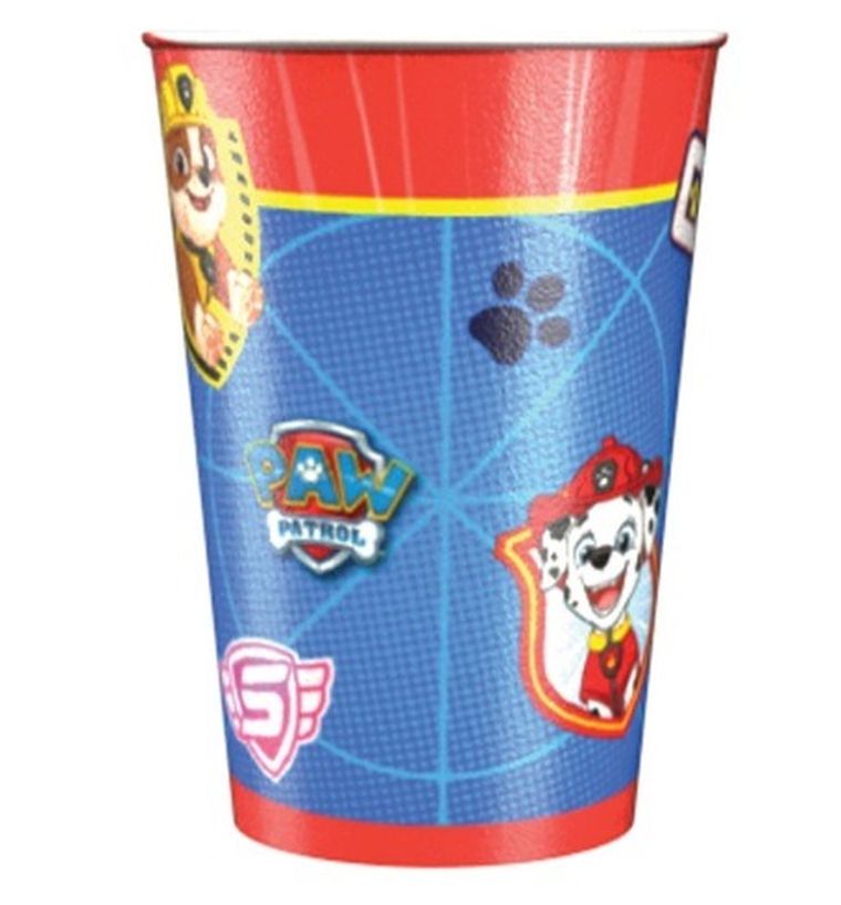Psi Patrol, kubeczki urodzinowe, 8 szt., 280 ml