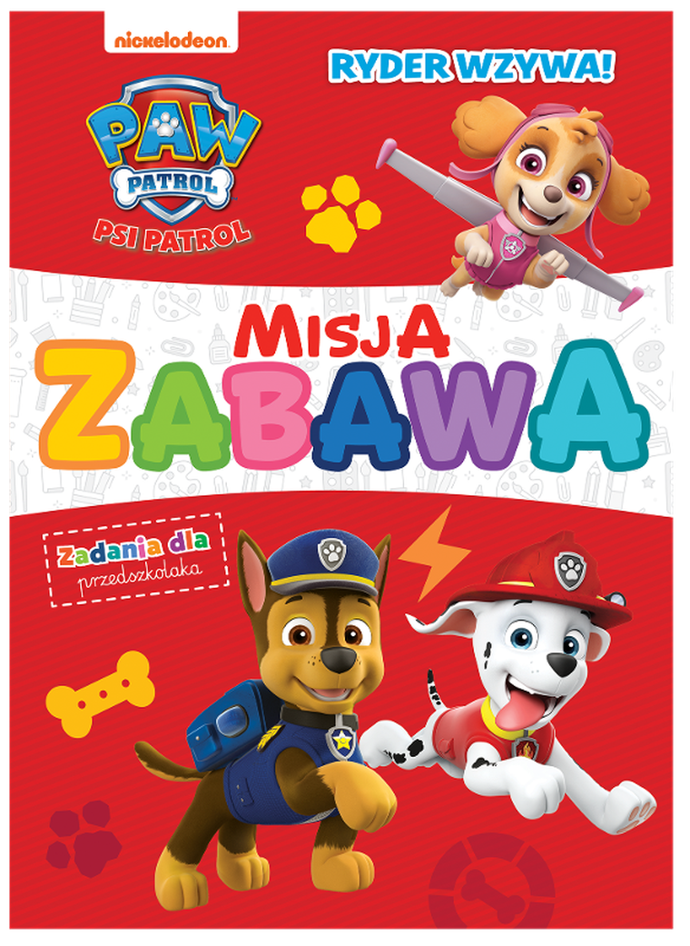 Psi Patrol. Misja zabawa. Ryder wzywa