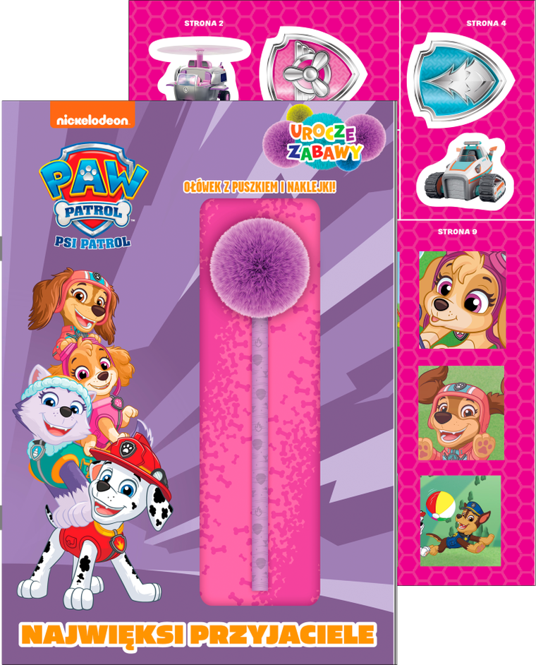 Psi Patrol. Najwięksi przyjaciele. Urocze zabawy