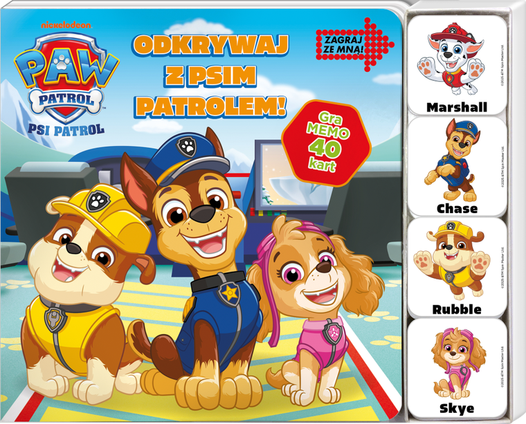 Psi Patrol. Odkrywaj z Psim Patrolem! Zagraj ze mną