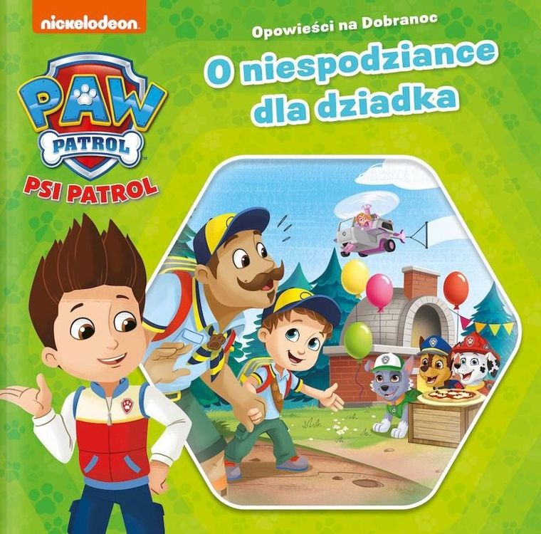 Psi Patrol. Opowieści na dobranoc 3. O niespodziance dla dziadka