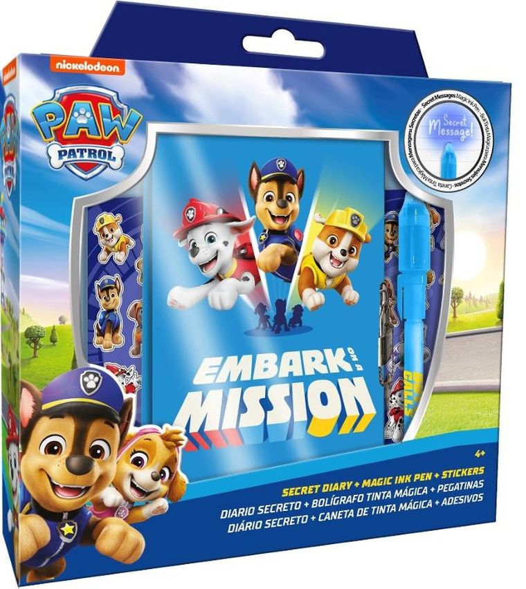 Psi Patrol, pamiętnik z magicznym długopisem