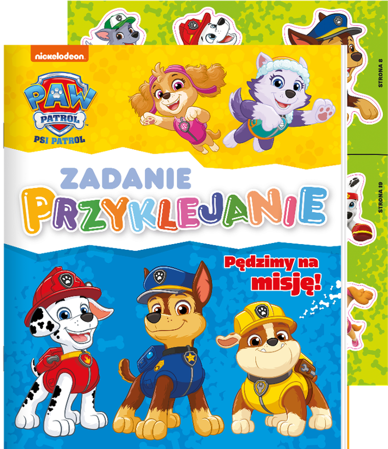 Psi Patrol. Pędzimy na misję! Zadanie Przyklejanie