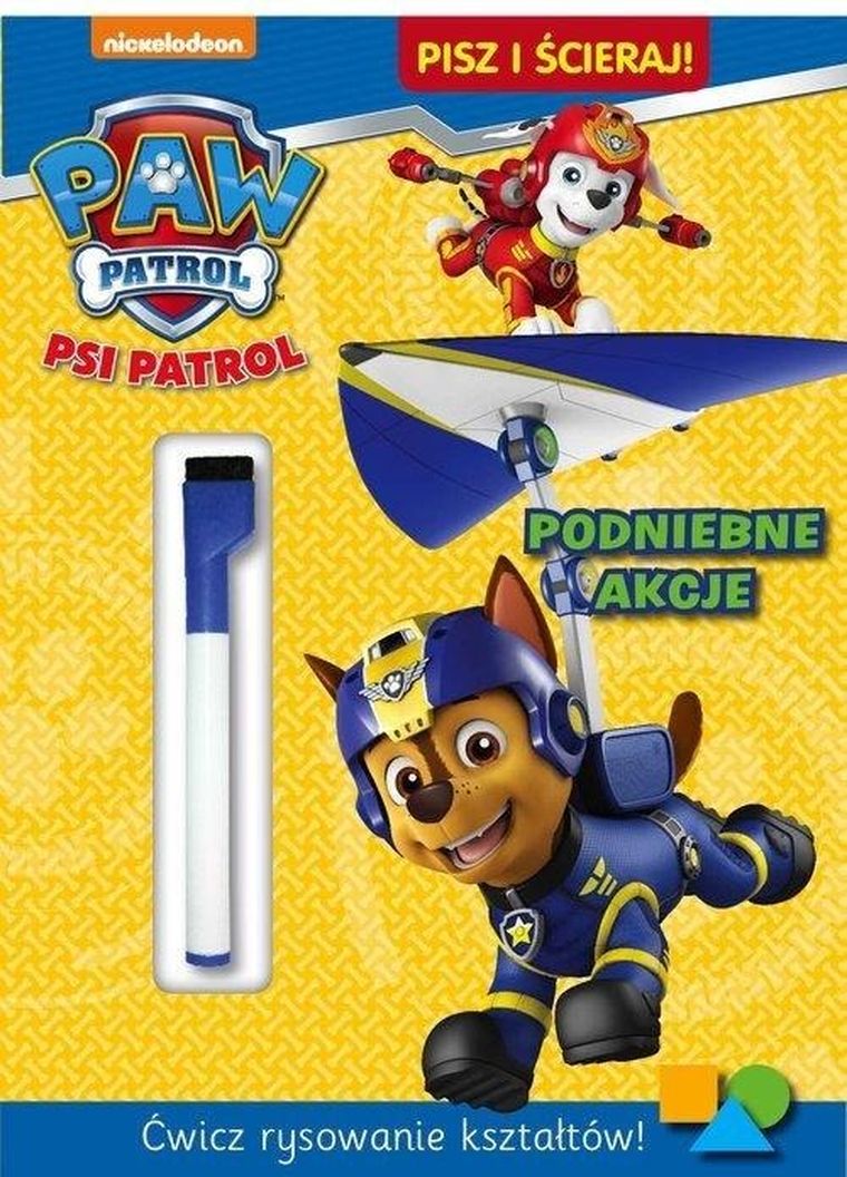 Psi Patrol. Pisz i ścieraj! Podniebne akcje