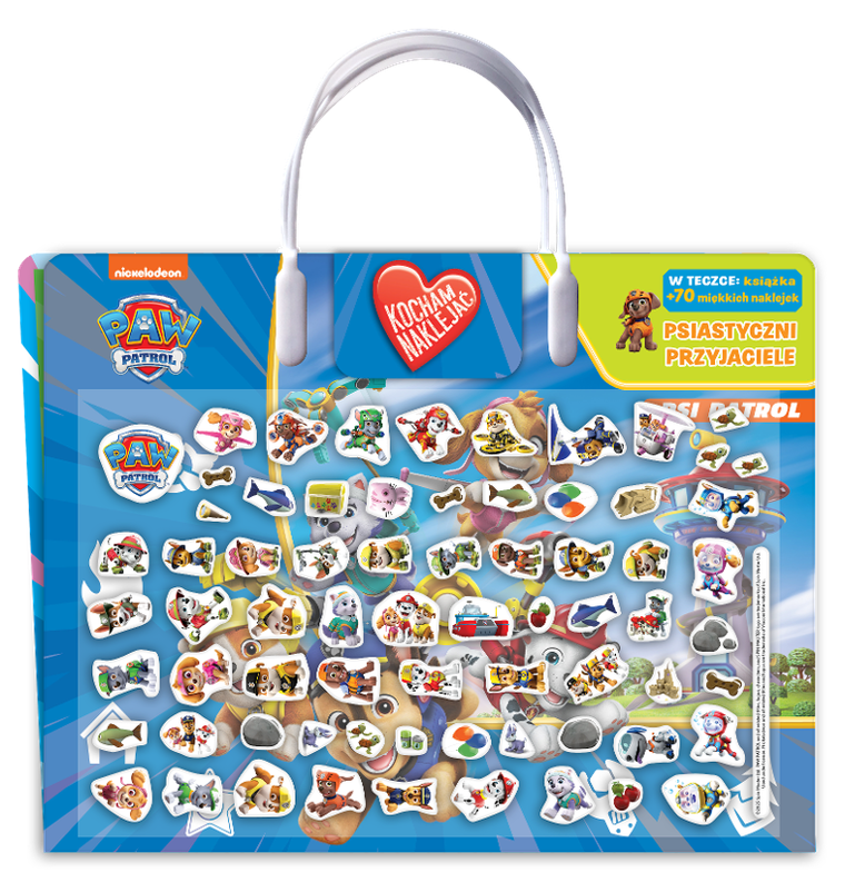 Psi Patrol. Psiastyczni Przyjaciele. Kocham naklejać