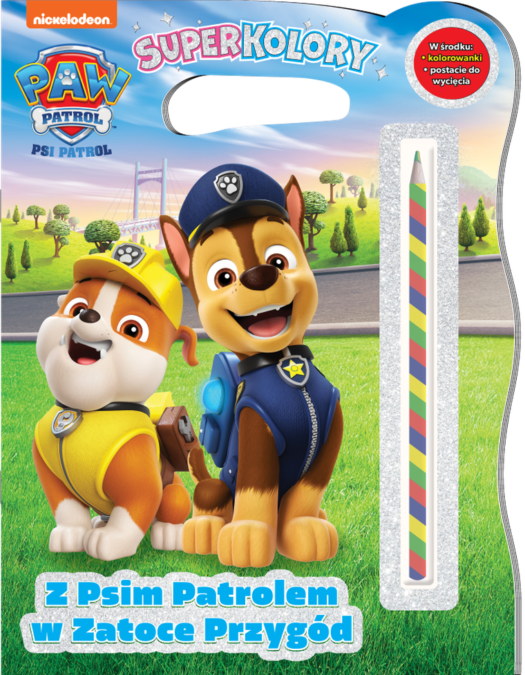 Psi Patrol. Z Psim Patrolem w Zatoce Przygód. Super Kolory