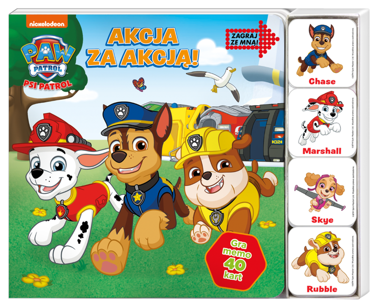 Psi Patrol. Zagraj ze mną. Akcja za akcją!