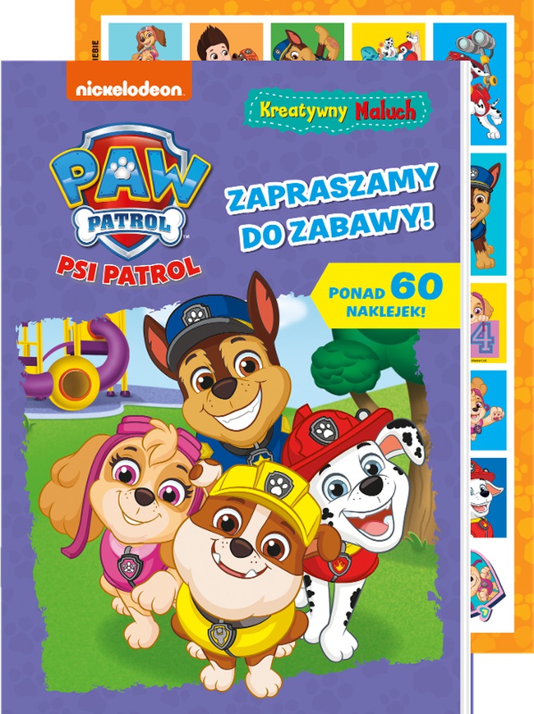 Psi Patrol. Zapraszamy do zabawy! Kreatywny maluch