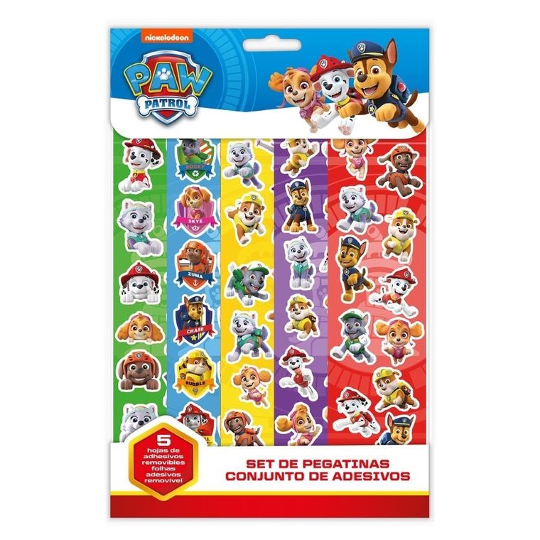 Psi Patrol, zestaw 60 naklejek