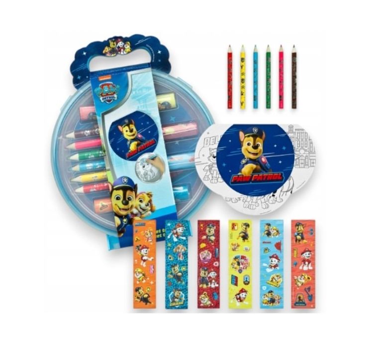 Psi Patrol, zestaw kreatywny w walizeczce