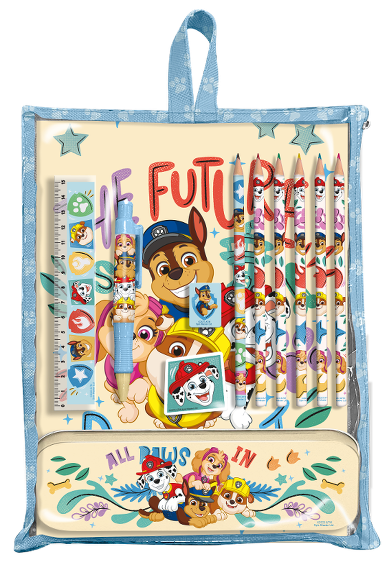 Psi Patrol, zestaw piśmienniczy, 12 elementów