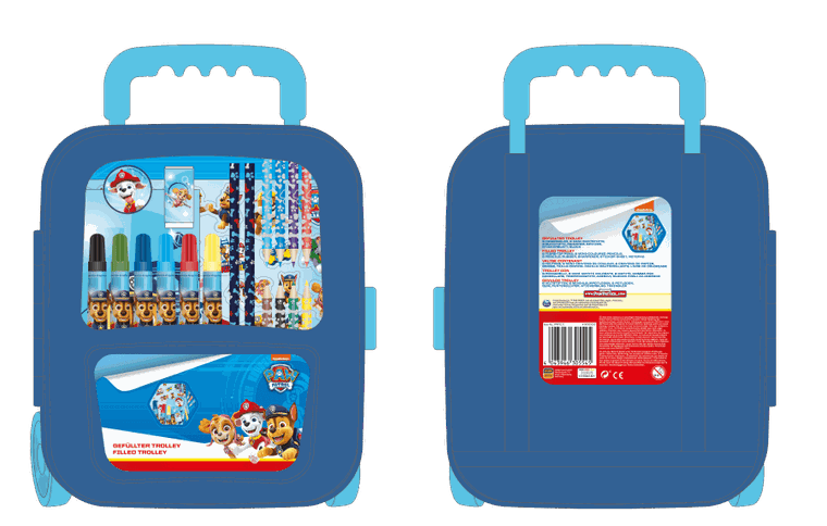 Psi Patrol, zestaw szkolny w walizce