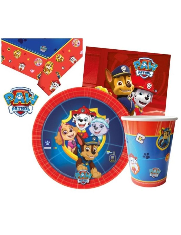 Psi Patrol, zestaw urodzinowy, 37 elementów