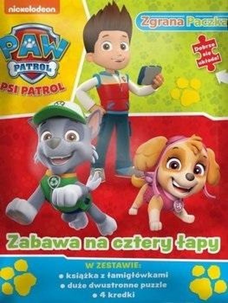 Psi Patrol. Zgrana paczka. Zabawa na cztery łapy