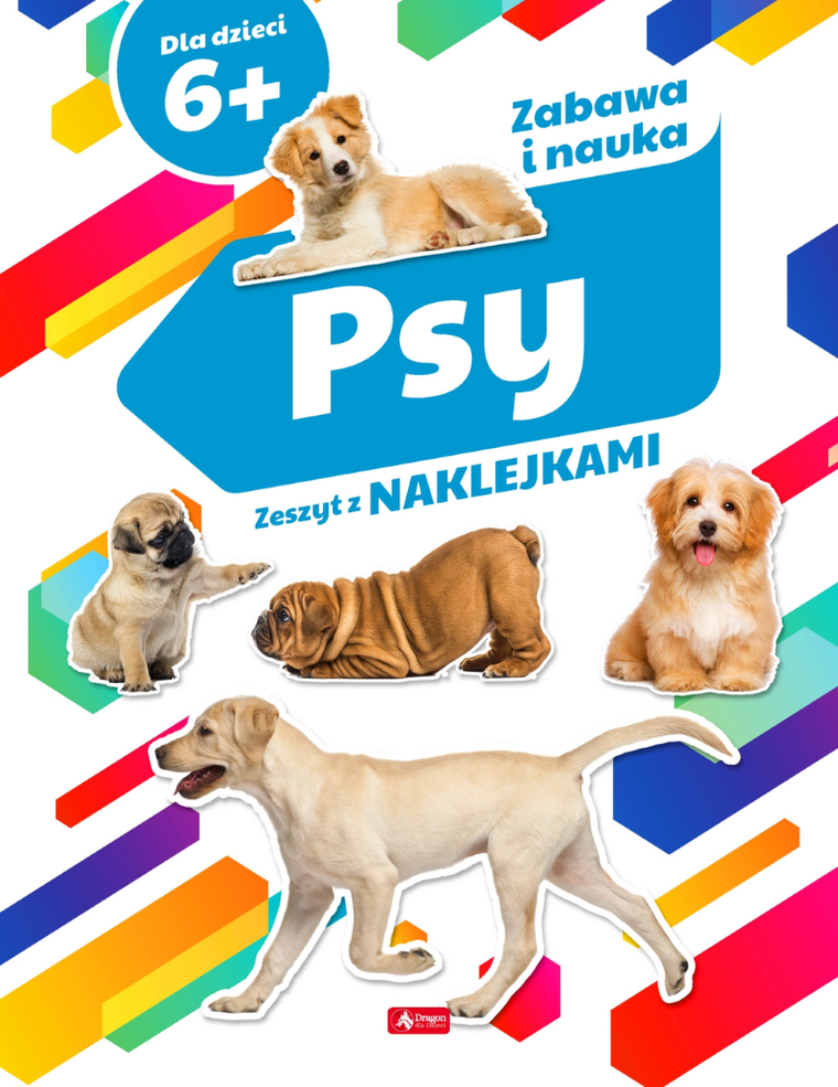 Psy. Zeszyt z naklejkami