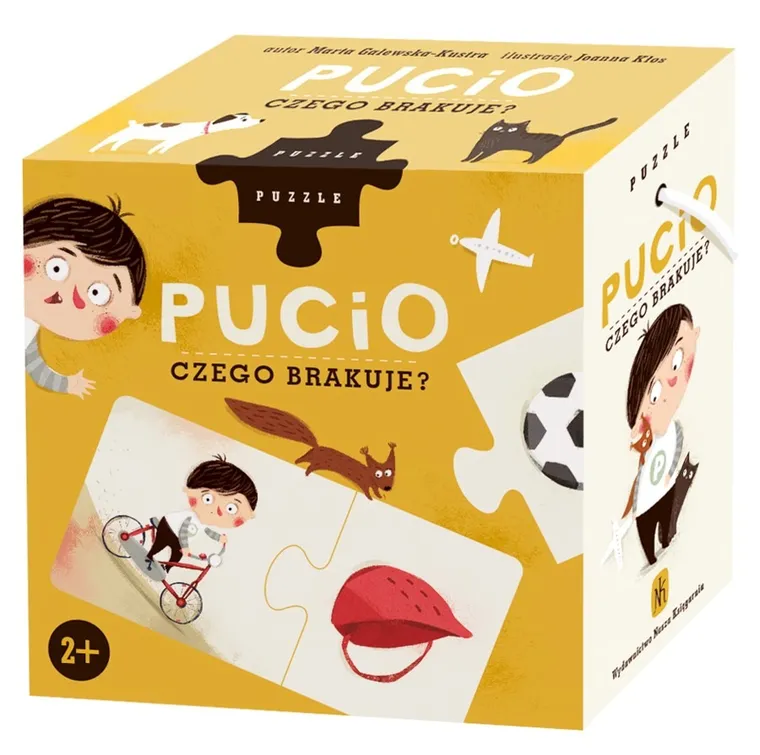 Pucio. Czego brakuje? Puzzle, 20 elementów