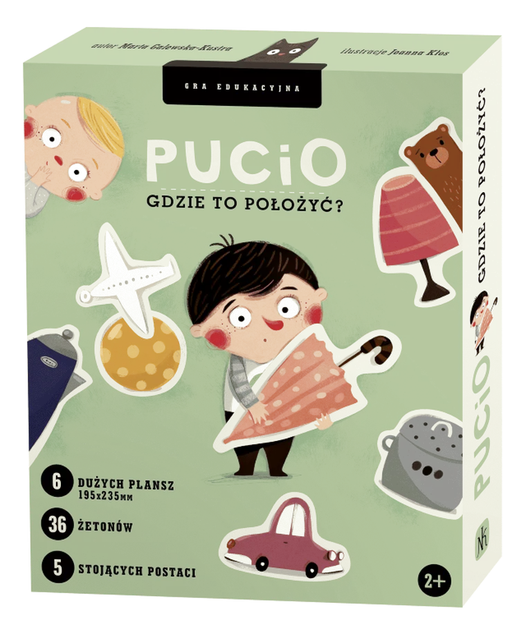 Pucio. Gdzie to położyć? Gra edukacyjna