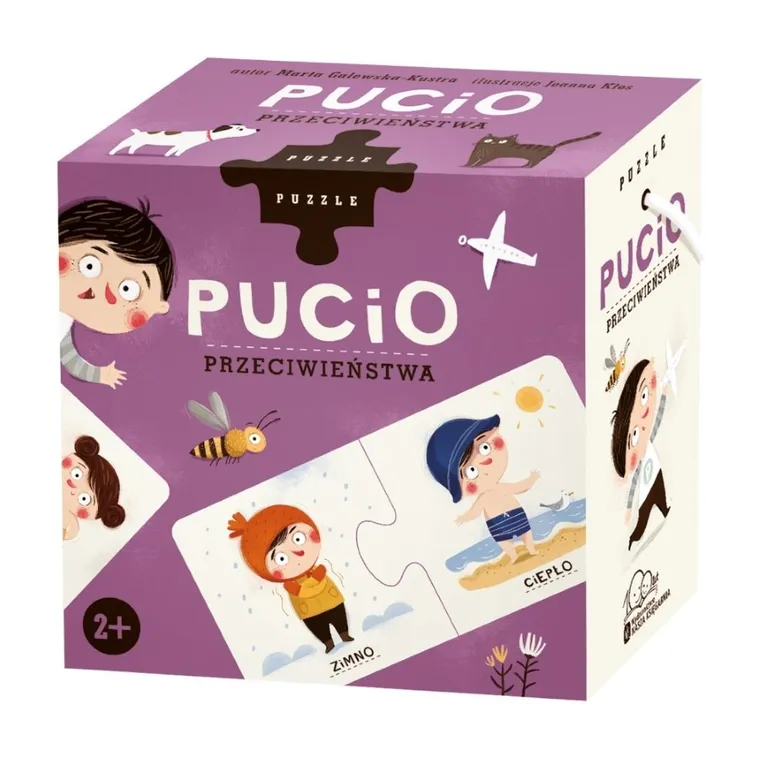 Pucio. Przeciwieństwa. Puzzle, 20 elementów