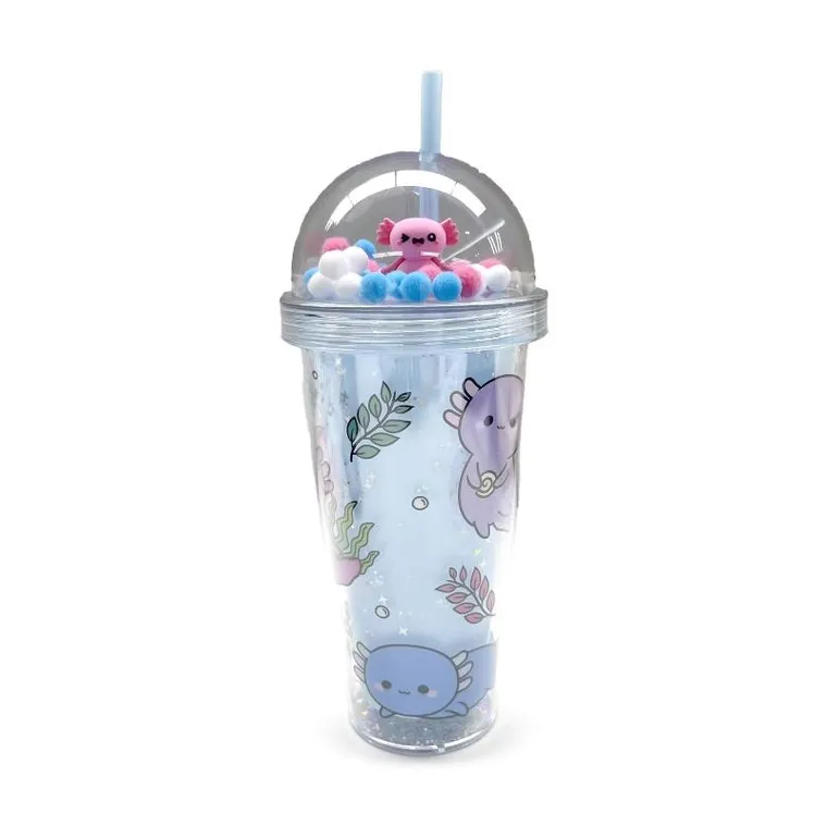 Puckator, Axolotl, kubek ze słomką, 500 ml