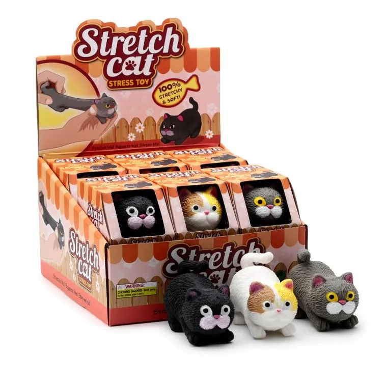 Puckator, Kot, gniotek rozciągliwy, 1 szt.