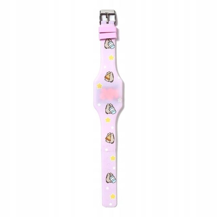 Puckator, Pusheen, silikonowy zegarek cyfrowy, Foodie, 1 szt.