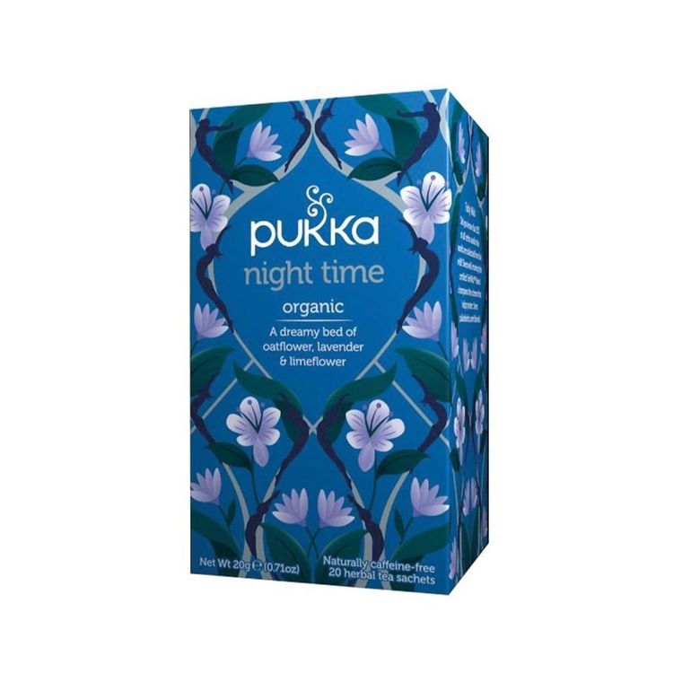 Pukka, Spokojny Sen, herbata ekologiczna, owies, lawenda, rumianek