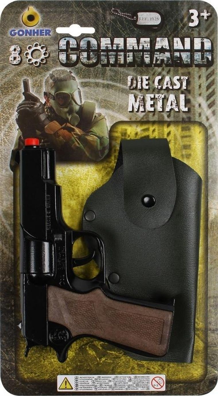 Pulio, Gonher, zestaw komandosa pistolet z kaburą