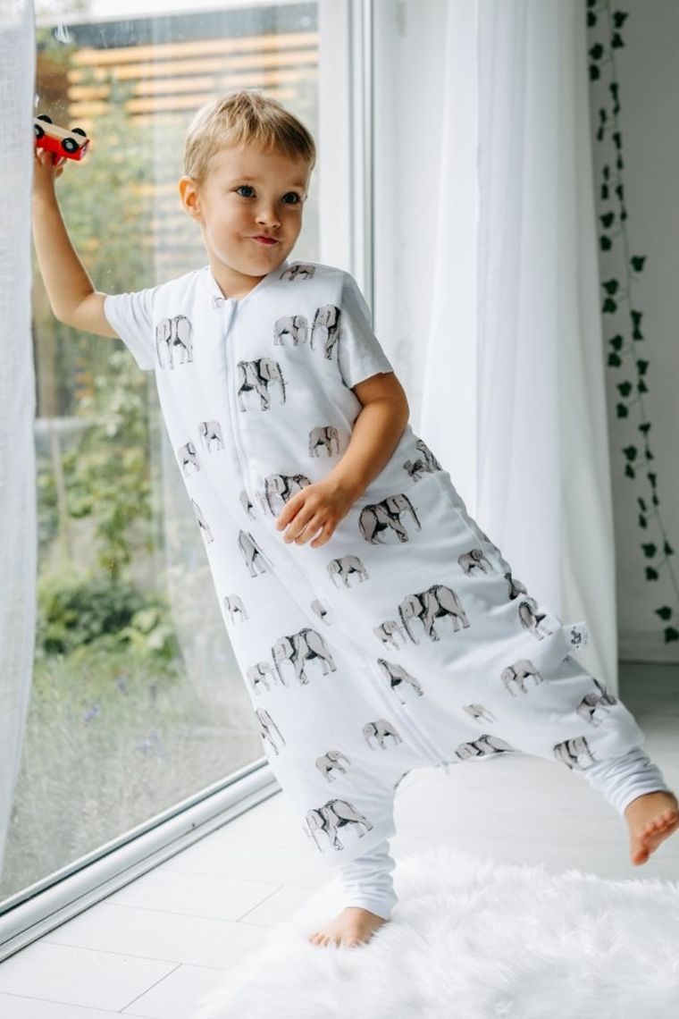 Pulp, Bamboo, Duże Słonie, śpiworek do spania z nogawkami, TOG 1.75, 2-4 l