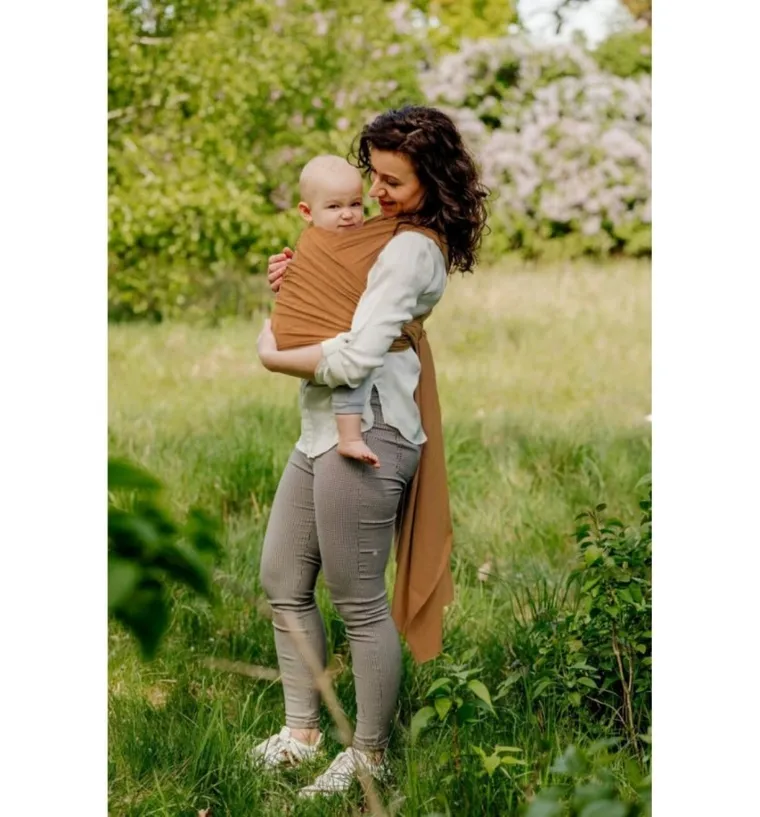 Pulp, chusta do noszenia, ciemny beż