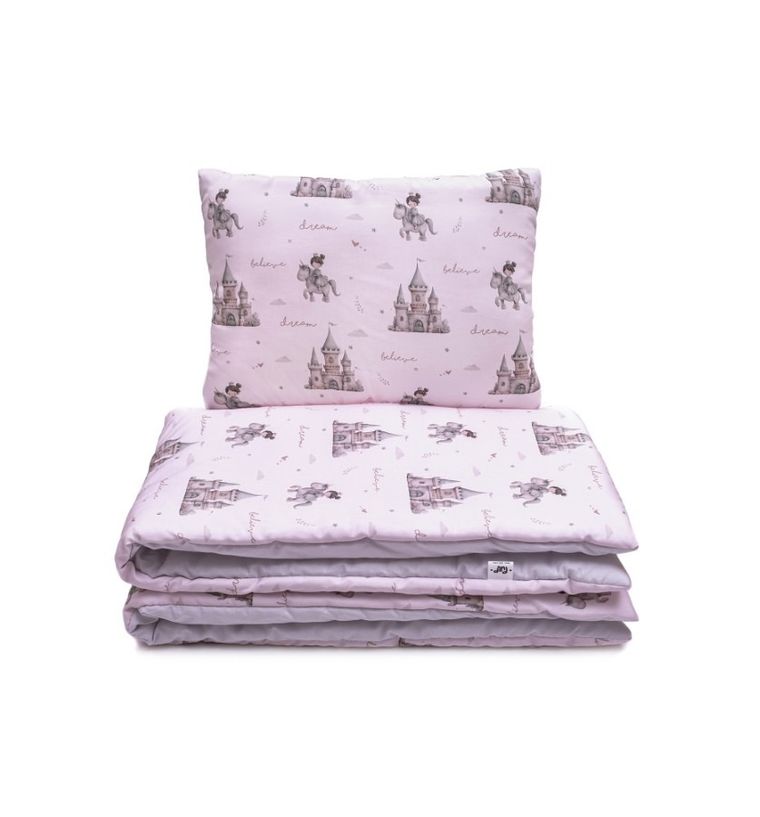 Pulp, Królewna Śnieżka, komplet pościeli z bawełny satynowej, z wypełnieniem, 100-135 cm