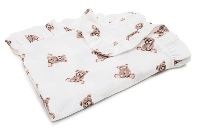 Pulp, Misie, kocyk muślinowy, 90-100 cm