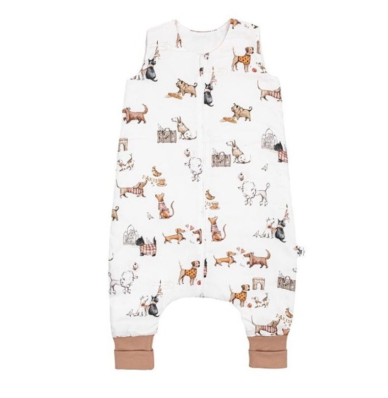 Pulp, Paryskie Pieski, śpiworek całoroczny z nogawkami, TOG 1.5, 2-4l