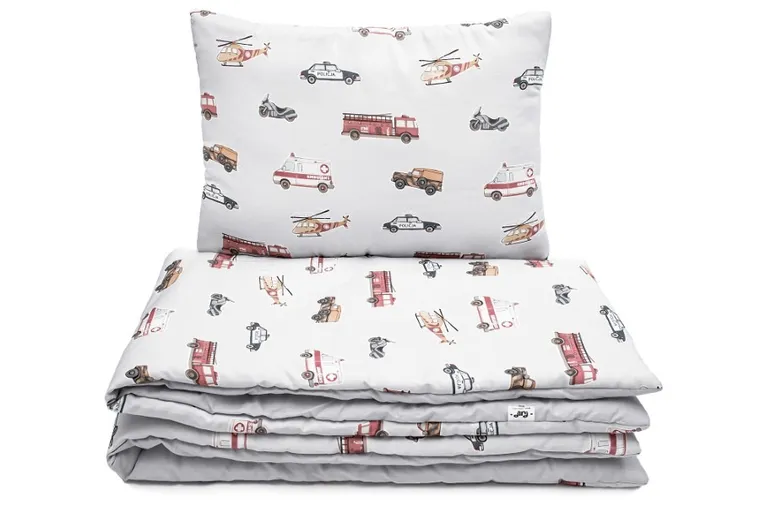 Pulp, Pojazdy, pościel z bawełny satynowej, 100-135 cm